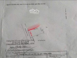 lô đất chánh nghĩa hẻm thông ngô gia tự và thích quảng đức. giá cực rẻ. 