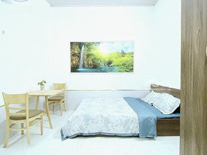 cho thuê nhà trọ - 25m2 - 4.3tr /tháng - thông thoáng - nội thất có sẵn tại hoàng văn thụ, tb