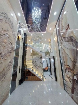 nhà 4 tầng mới 100% vào ở ngay 1/nguyễn văn lượng,p17,gv-kết cấu:1 trệt''1 lửng 2 lầu(dt41m)giá7ty6