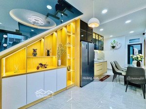 nhà mới full nội thất 2 mặt hẻm - ngang đến 9m