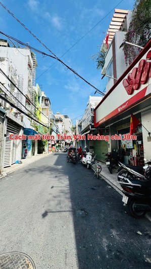 nhà hẻm trần văn hoàng p9- thông ra 373 lý thường kiệt, 3.85x13m [nở hậu] 4 tầng. chỉ 7.5 tỷ tl