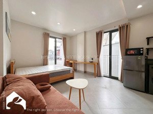 căn hộ studio sang trọng có ban công gần ngã tư phú nhuận, gần sân bay