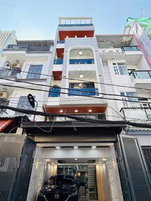 nhà thang máy 8m một trục phan huy ích, p.14, gò vấp dt 80m2 | giá 3 tỷ 660 (tl), hđt 26tr/th, shr