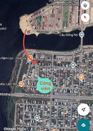 duy nhất 1 lô view công viên - sát sông mặt tiền từ giấy - hoà quý- đồng nò, ngũ hành sơn, đà nẵng