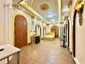 cho thuê penhouse thang máy , 55m2, 1pn, 1wc, đầy đủ tiện nghi , tách bếp gần cầu chữ y