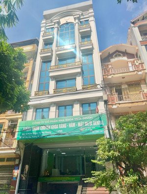 cho thuê nguyên căn building văn phòng 125 x 9t + hầm. thang_máy, nhà mới. mặt phố hà_cầu hà đông