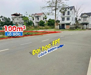 chính chủ cần bán lô đất 100m tại hòa lạc đất đẹp, đường 8m giá chỉ 3 tỷ