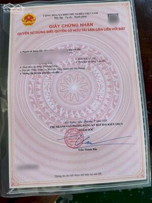 Bán đất Thanh Sơn - Kiến Thụy - Hải Phòng