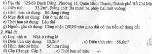Nhà 2 tầng 3x16m 325/69 Bạch Đằng 5.25 tỷ