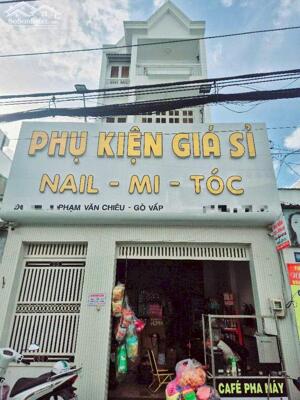 9,5 TỶ - DT: 5,1 x 15M - 4 TẦNG - 5 PHÒNG NGỦ - ĐƯỜNG 8M KINH DOANH - PHUỜNG 9 - GÒ VẤP