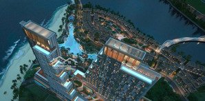 căn 1 ngủ hướng đông nam , tầng cao rẻ nhất dự án ariabay hạ long, mặt bãi tắm,mặt biển, view vịnh