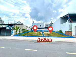 đất mặt tiền kinh doanh ngay ngã tư an bình giá 650tr sát bên kcx linh trung 3 diện tích 108m2, shr