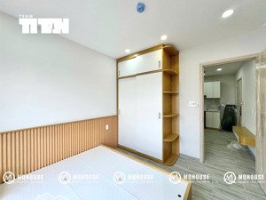 khai trương siêu phẩm 1pn - nhà mới keng, bóc seal nội thất, balcony - ngay lê quang định