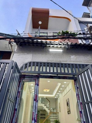 nhà lê văn quới - cách 4 xã 200m - 3pn - hẻm nhựa 4.5m - shr hoàn công