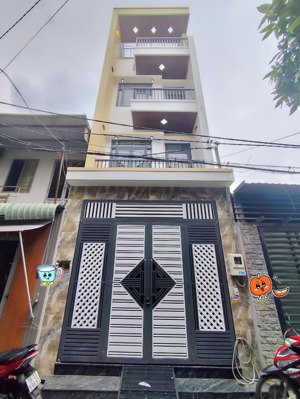 siêu phẩm 5 tầng btct thiết kế hiện đại sang trọng, 65m2, 5pn, 5wc, hẻm nhựa 6m, chỉ 7.5 tỷ tl