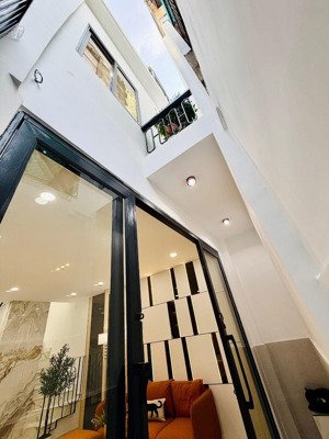 nhà 1 lầu 32.7m2 không lộ giới, hẻm ba gác đường số 8, gần khu cityland nguyễn văn lượng