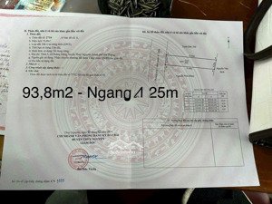 chào bán lô đất mặt đường hoàng động