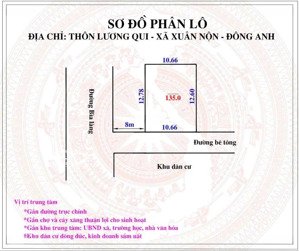 bán đất 135m2 tại đường ấp tó, đông anh, hà nội giá 60tr/ m2 view đẹp uy tín