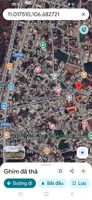 nhà mặt tiền kinh doanh đường an mỹ - phú mỹ vị trí chợ buôn bán kịn doanh sung, 6x25 thổ cư 100%