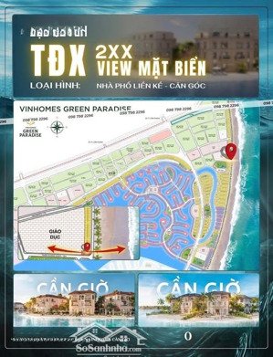 chính chủ bán 2 suất ngoại giao view biển tđx.10 vàtđx.238 vinhomes green paradies cần giờ.