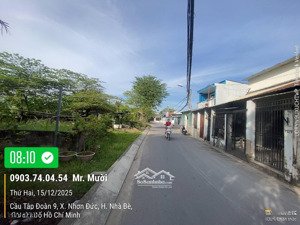 bán đất đường lê văn lương dt: 270m2 đường nhựa 8m, kdc hiện hữu - giá 6,7 tỷ