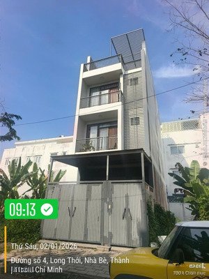 hailongreal: nhà 5,8 tỷ, dt: 5x16m, 4 tầng, đường 12m, lê văn lương rẽ vào, cạnh 3 trường đại học