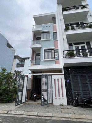 bán nhà 4 tầng kđt phước long , nhà đẹp kiên cố sẵn hđ thuê - sổ đỏ công chứng nhanh gọn / lh em