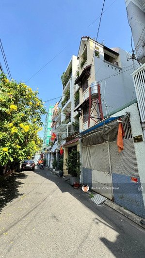 bán nhà hẻm 348 hoàng văn thụ, p4, tân bình, dt: 4.4 x 17.5m, nhà 2 tầng, đối diện trường cao đẳng