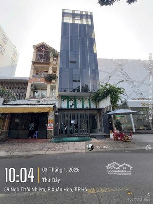 bán nhà 59 ngô thời nhiệm, p.6, q.3 6x15m, hầm, trệt, lửng, 4 lầu, sth giá 65 tỷ