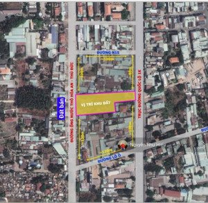 bán đất mt đường ống nước, p. bình an, tp. dĩ an