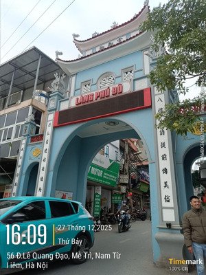 bán đất phú đô đầu ngõ là trường học 40m2 sổ vuông đẹp 30m ra ô tô ngõ 3 gác đỗ cửa