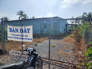 bán đất đường 14 ấp bà trầm huyện châu thành, trà vinh, đường xe tải 15 tấn, đất đã san lấp