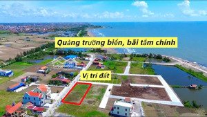 bán lô đất 80m² view biển, xã hải triều (ninh bình mới) - giá 1tỷ - vay nh 70%
