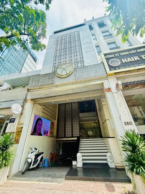 toà nhà mt 262 nguyễn đình chiểu p.vts quận 3 - dt 6.5x20m - hầm 6 tầng - hđt: 200tr/th - giá 60 tỷ