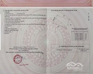 bán đất mặt tiền bê tông thôn hồng chính hòa thắng