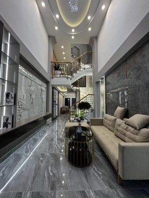 siêu phẩm nhà mới 4 tầng phạm văn chiêu đối diện trường an hội