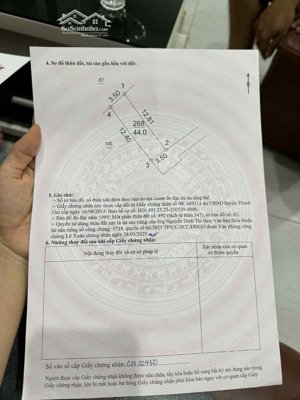 chính chủ bán mảnh đất 44m đường oto 7 chỗ vào đất. thôn quảng minh xã mỹ hưng cũ