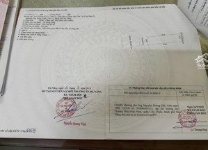 bán 2 lô liền kề đường 10.5m đô đốc lân, hoà xuân - đường lớn thông dài - kinh doanh tốt