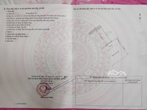 bán đất tdc anh dũng 5, đối diện phường hưng đạo mới , dương kinh. dt 92,5m2