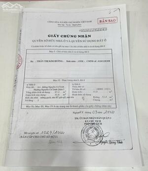 BÁN NHÀ MẶT TIỀN NGUYỄN CƯ TRINH 3X14 NGAY TRẦN HƯNG ĐẠO-NGUYỄN TRÃI CHỈ 14,5TỶ