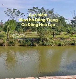 em ngọc bán đất view hồ hoà lạc full thổ cư có sổ giá f0