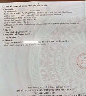 bán nr tại nl6, thới hòa, bến cát, bình dương, 4 tỷ, 150m2, đẹp, nhiều tiện ích