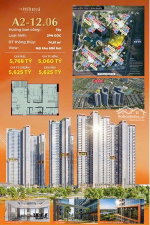 bán cc 2pn, 2wc, 75m2 tại alumi - alluvia city, 5 tỷ, văn giang, hưng yên, giá ưu đãi