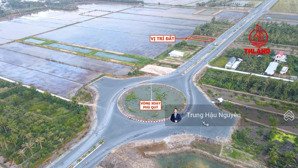 đất 3 tháng 2 nối dài - rạch giá, kế vòng xoay phú quý, lộ 38m, 10.5x32m, quy hoạch thổ cư, shr.