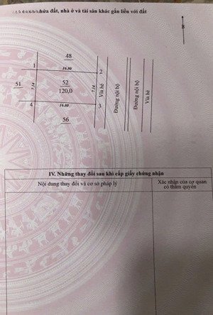 hiện trạng là đất- vị trí đẹp- ô tô- kinh doanh - matj tiền hoa hậu - giá tốt
dt 120n
mt 7,14m