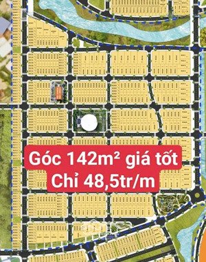 lô góc fpt đơn giá tốt nhất khu - 48,5 triệu/m²