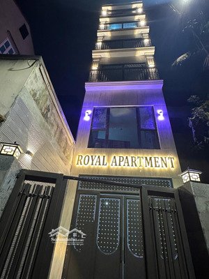 giảm giá bán nhanh - tòa chdv gần bv tâm anh, 8 tầng căn góc, 12 phòng full đồ, dòng tiền 100tr/thg