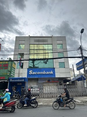 mặt tiền lũy bán bích, dt: 13m x 35m, ngân hàng đang thuê 325tr/tháng, 7 tầng, 1500m2 sàn, 85 tỷ