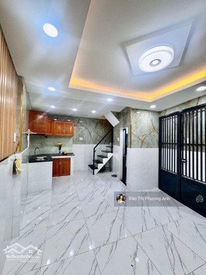 bán nhà đẹp hẻm 3m 1 sẹt sát mặt tiền nguyễn duy dương 1 trệt 2 lầu nở hậu chỉ 4.58 tỷ