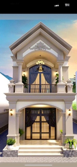 bán nhà 1 trệt 1 lầu mặt tiền hương lộ 45 diên phú diên tích 114m2 coa 3 phòng ngủ , 2 wc giá 3ty29